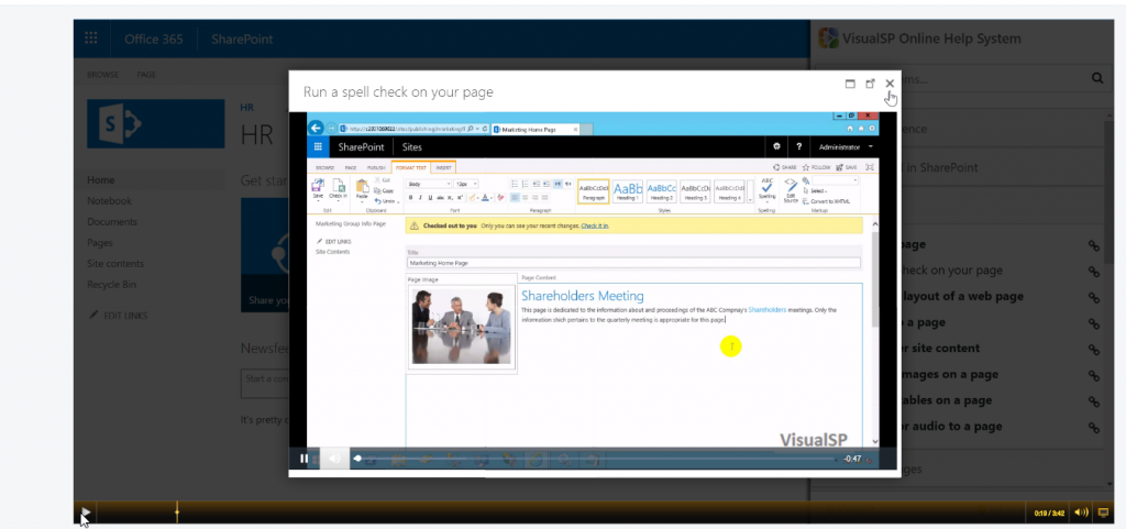 Activate VisualSP Online - VisualSP Support