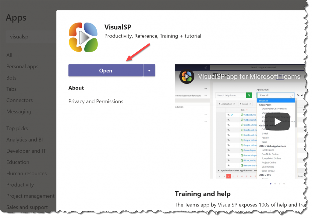 Upgrade VisualSP app for Microsoft Teams - VisualSP Support