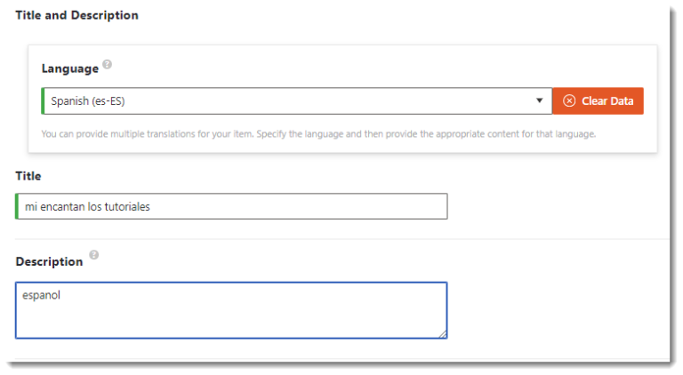 Multi-lingual Walkthrough Options - VisualSP Support