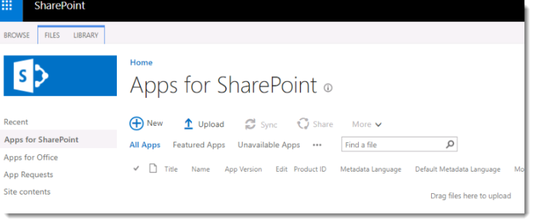 Add visualsp-online-sp2019.sppkg to SharePoint 2019 On-prem App Catalog ...
